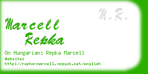 marcell repka business card
